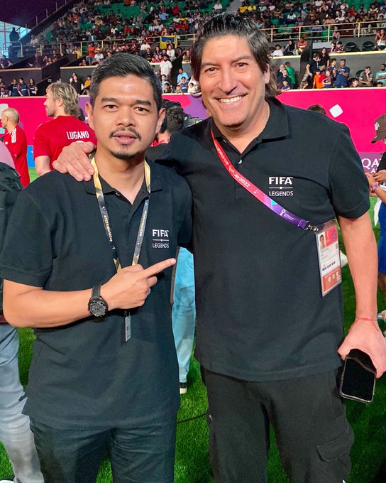 7 Potret Bambang Pamungkas di FIFA Legends Cup Qatar 2022, cetak gol lawan legenda Piala Dunia