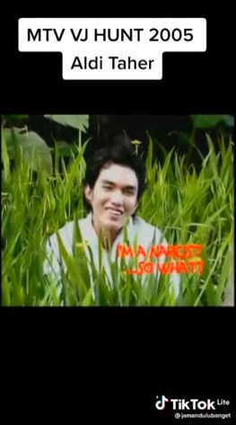 Potret awal karier Aldi Taher © berbagai sumber