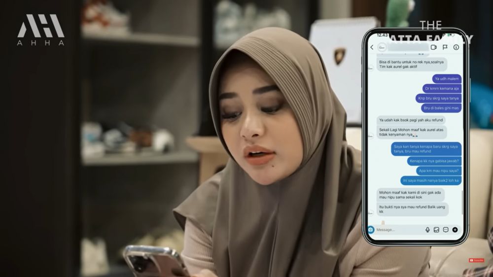 Aurel Hermansyah jadi korban penipuan agen vila © berbagai sumber