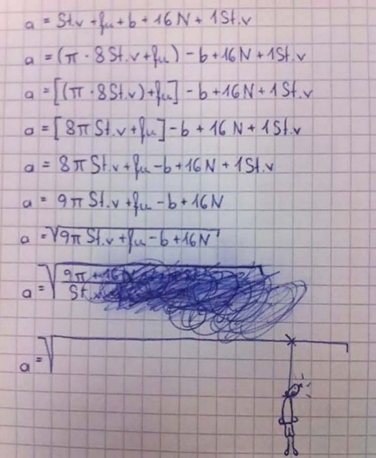 jawaban ujian tapi udah pasrah banget © berbagai sumber