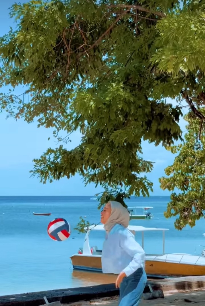  momen liburan lesty dan billar di bali © berbagai sumber