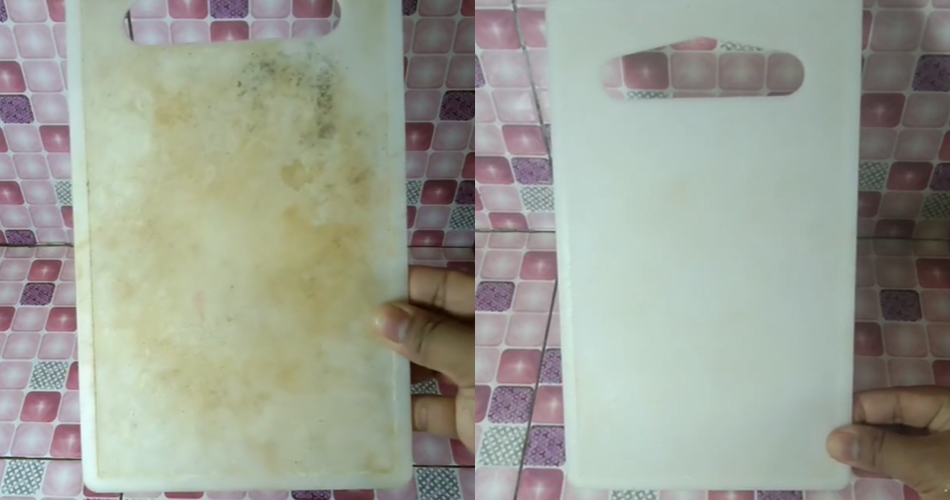 Simpel tanpa bahan pemutih, ini cara jitu bersihkan noda membandel pada talenan plastik