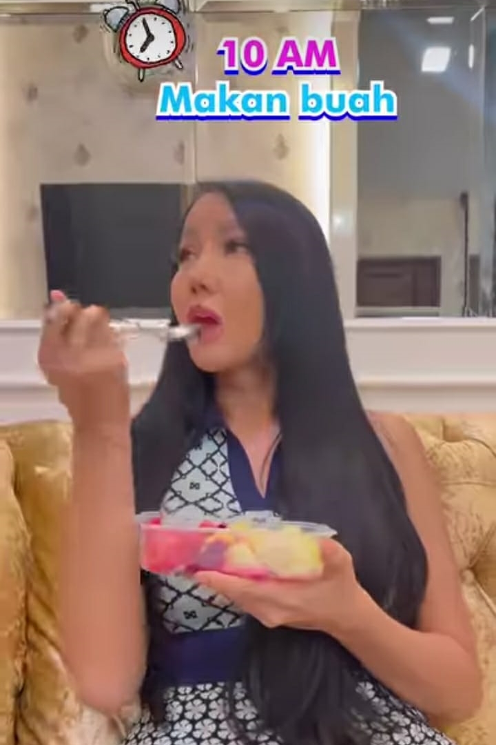 10 Makanan dihindari Lucinta Luna saat diet, bobot turun 19 kg