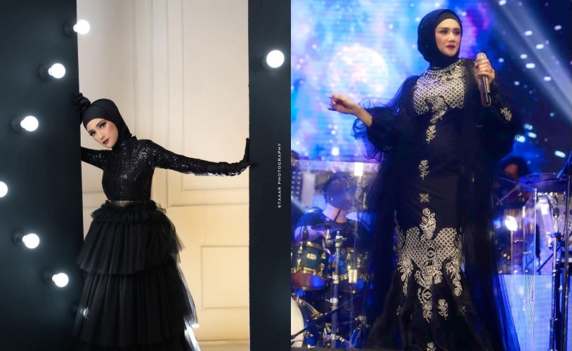 Nadya Mustika pemotretan glamour © Instagram