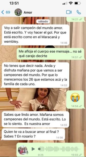 Ini pesan Di Maria pada sang istri sebelum final Piala Dunia 2022, harapan yang jadi nyata