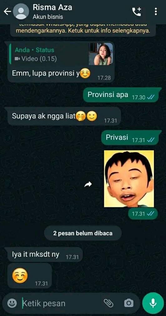 chat tapi typo parah banget bikin bingung © berbagai sumber chat tapi typo parah banget bikin bingung © berbagai sumber