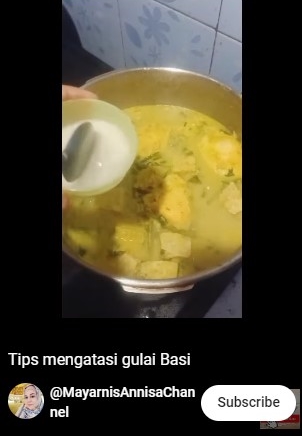 Jangan langsung dibuang, ini cara agar gulai basi jadi aman dikonsumsi kembali