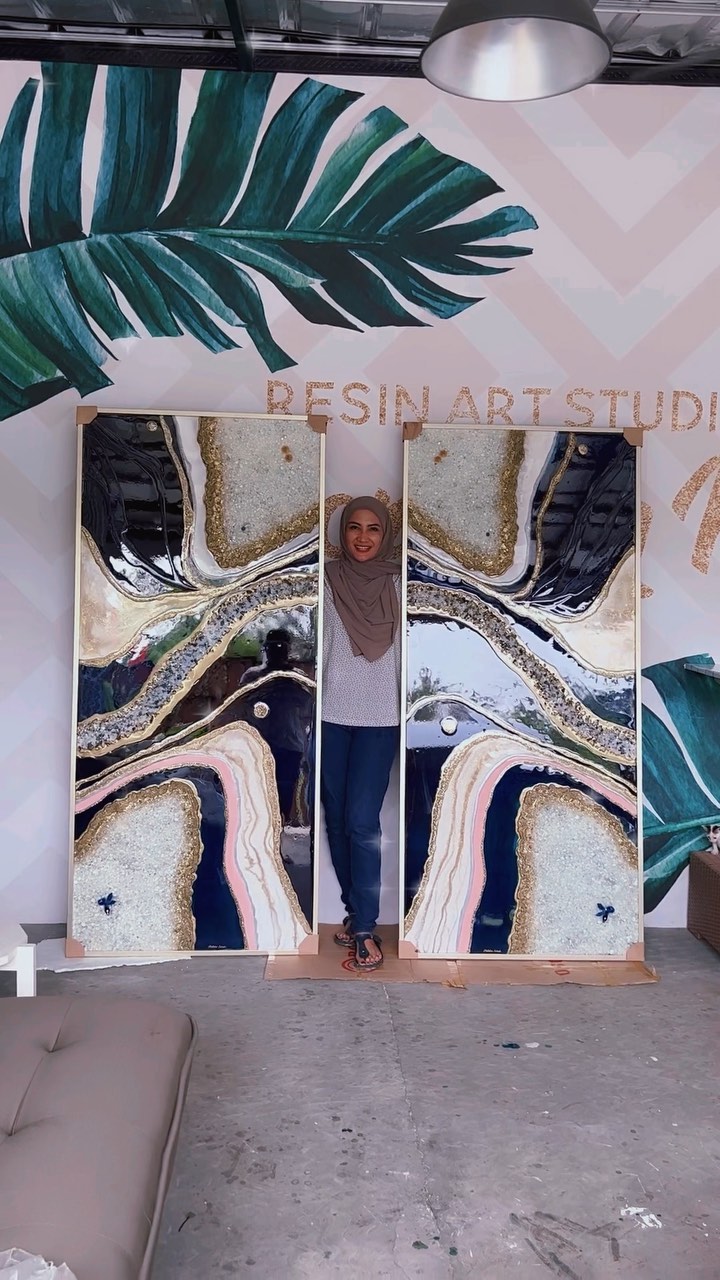 Natalie Sarah resin dekorasi  © Instagram/@natalie_sarahs