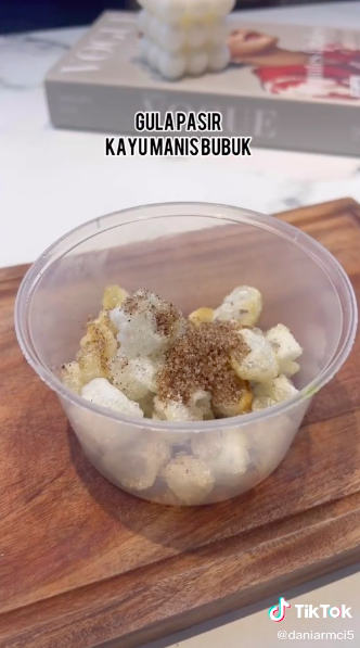 Bukan dari jagung, ini 5 cara bikin popcorn dari rice paper