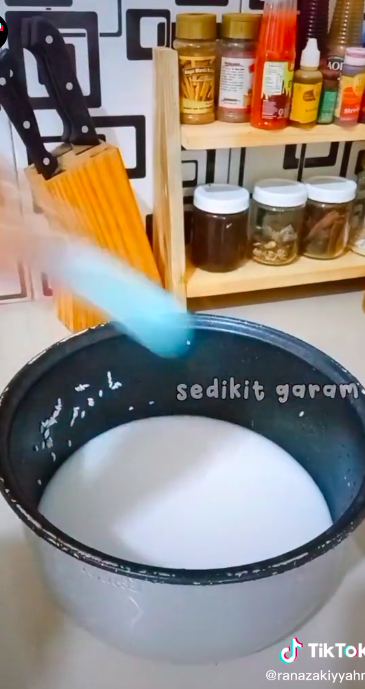 Cara masak beras ketan agar pulen dan matang merata tanpa kukusan, hemat gas