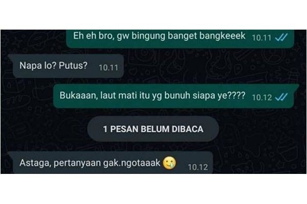 dikasih tebak-tebakan receh jadi nyeleneh © berbagai sumber