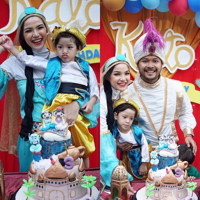 Kue ulang tahun 11 anak seleb bertema princess Disney, desainnya kece bikin nggak tega makan