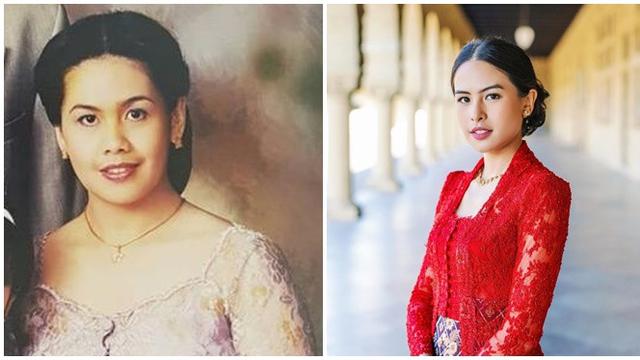 potret masa muda ibu punya paras mirip © berbagai sumber
