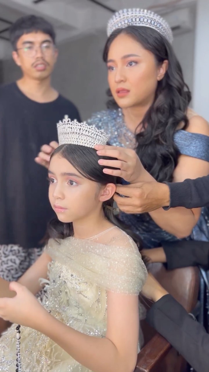 Marshanda dan Sienna Kasyafani lakukan pemotretan, intip 9 pesona mereka tampil bak princess