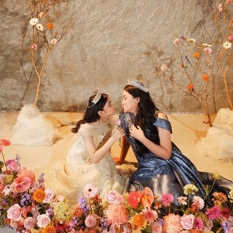 Marshanda dan Sienna Kasyafani lakukan pemotretan, intip 9 pesona mereka tampil bak princess