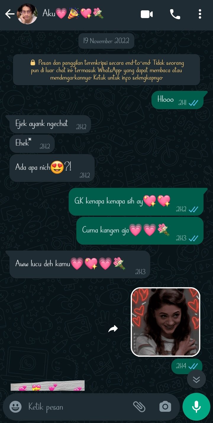 chat WA kirim ke diri sendiri absurd abis © berbagai sumber