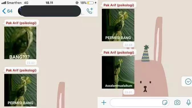 13 Balasan chat lucu dosen pakai stiker WhatsApp ini bikin mahasiswa gigit jari