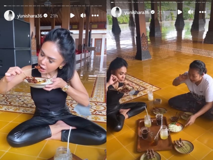 Yuni Shara sowan rumah Soimah  © 2022 Instagram  Yuni Shara sowan rumah Soimah  © 2022 Instagram