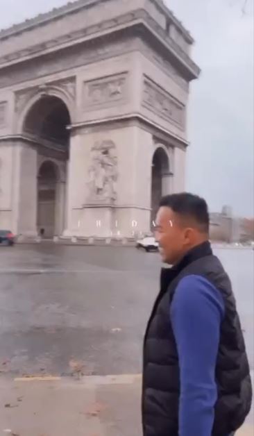 Potret Jennifer Dunn dan Faisal Harris liburan ke Paris Instagram