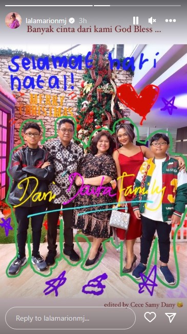 seleb rayakan Natal 2022 © Instagram