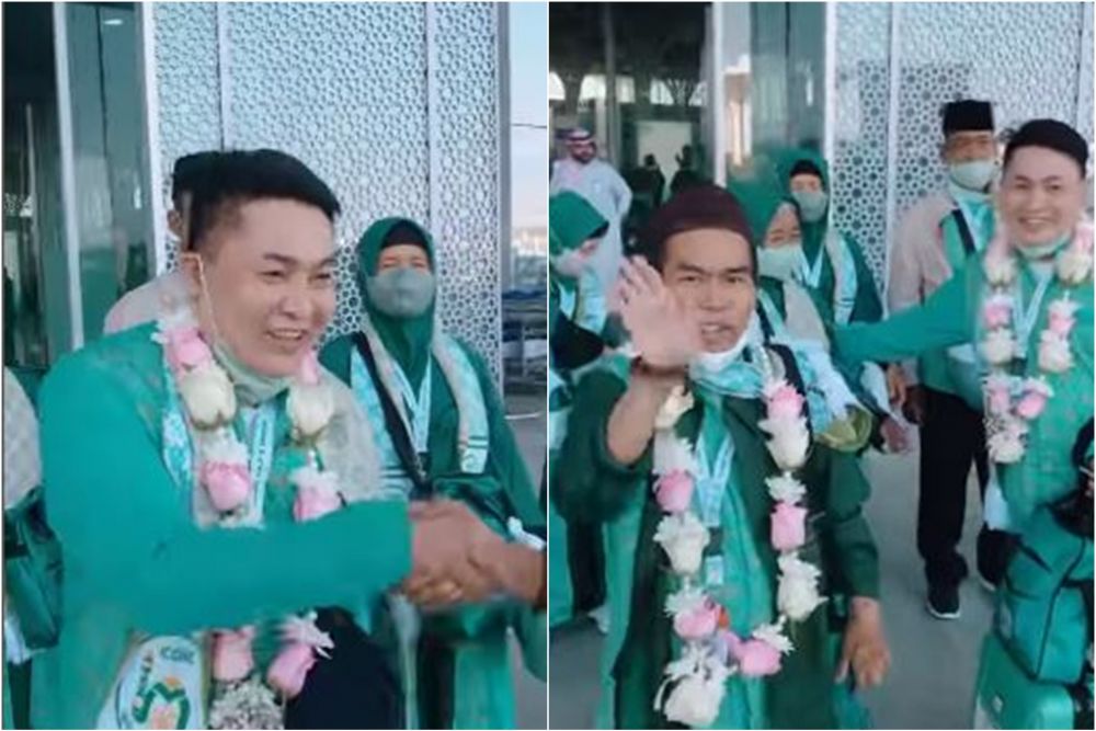 momen bopak castello dan istri umroh © instagram