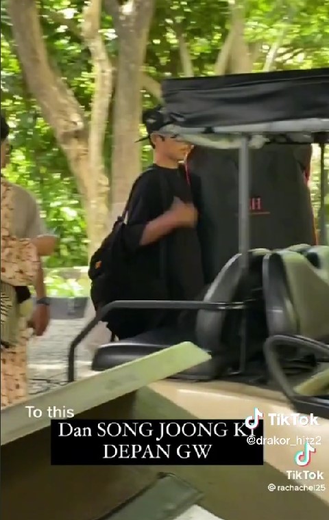 Song Joong-ki dan pacar di Bali © berbagai sumber