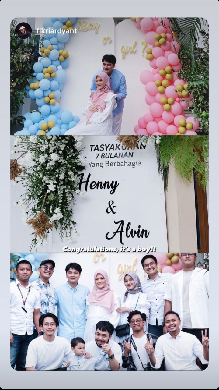 Henny Rahman gelar tasyakuran 7 bulanan © 2022 brilio.net