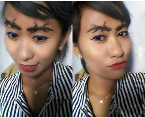 bentuk alis antimainstream © Berbagai Sumber