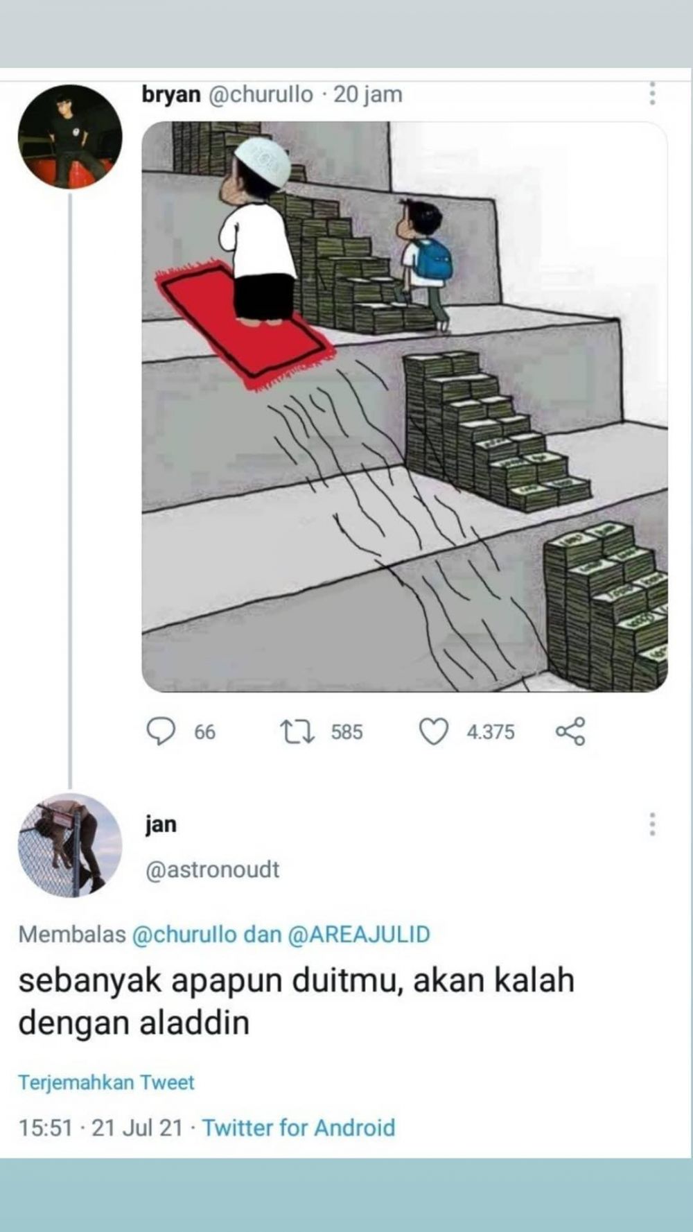 Status lucu salah paham Berbagai sumber