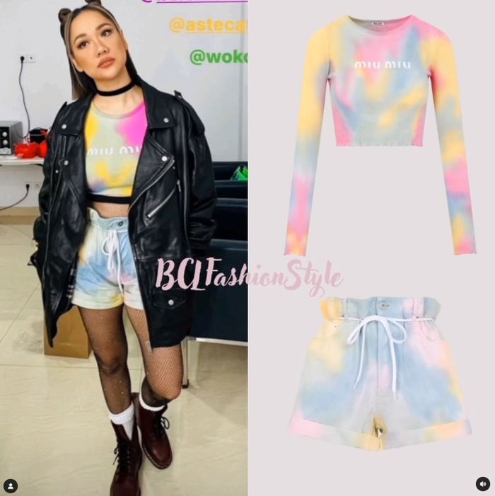 busana Bunga Citra Lestari nyentrik © Instagram