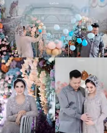 pengajian 4 bulanan Syahra Larez © 2022 Instagram pengajian 4 bulanan Syahra Larez © 2022 Instagram