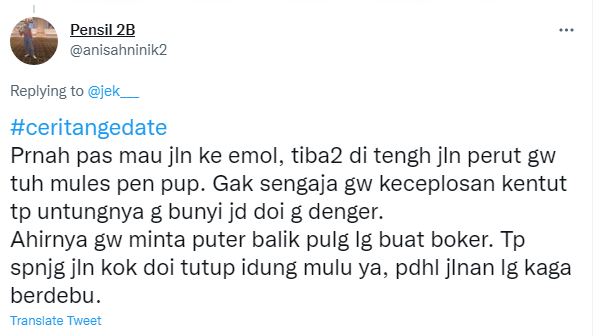 Cuitan kocak cerita nge-date © 2022 berbagai sumber