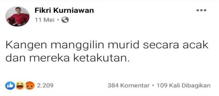 emosi banget baca status FB yang ini © berbagai sumber emosi banget baca status FB yang ini © berbagai sumber
