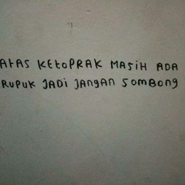 tulisan motivasi konsepnya absurd © berbagai sumber