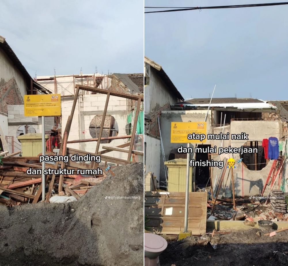 transformasi rumah ala jepang © TIkTok