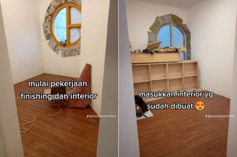 transformasi rumah ala jepang © TIkTok