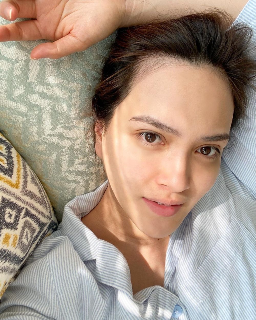 potret shandy aulia tanpa makeup © instagram