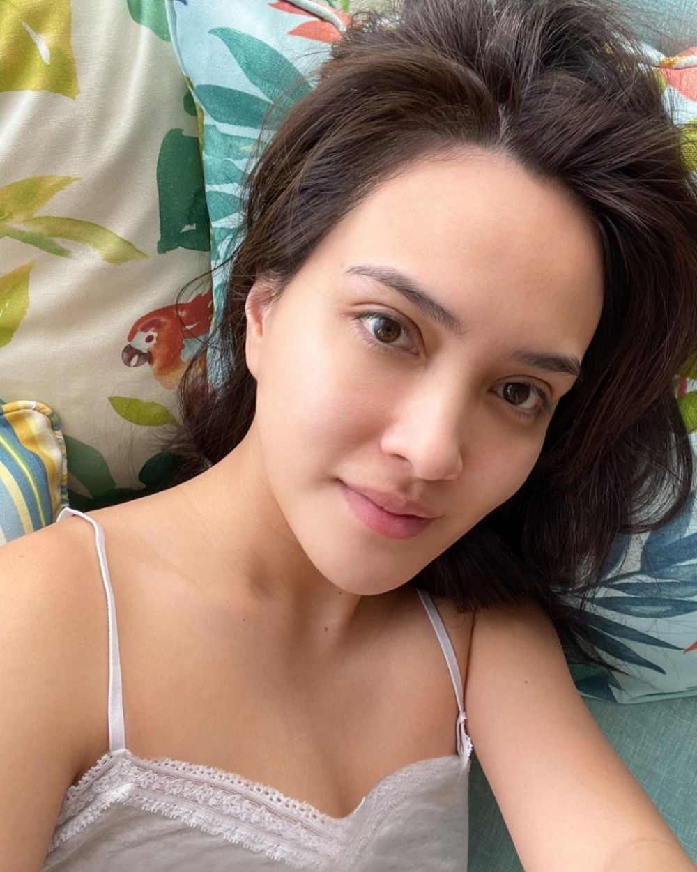 potret shandy aulia tanpa makeup © instagram