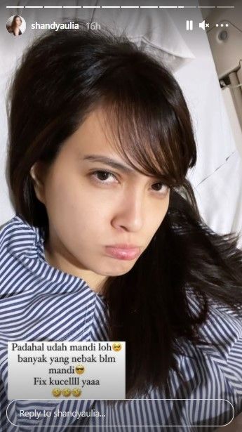 potret shandy aulia tanpa makeup © instagram potret shandy aulia tanpa makeup © instagram