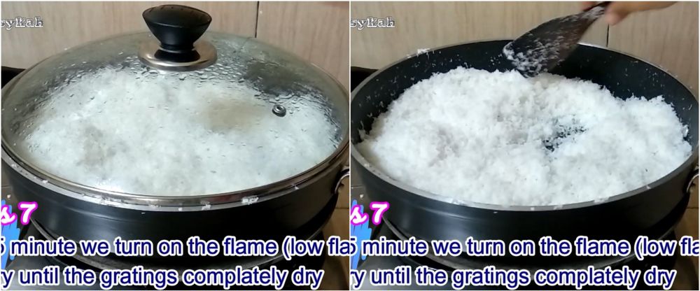Trik mengeringkan kelapa parut tanpa oven, tahan lama dan cocok jadi stok