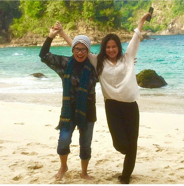 potret kebersamaan indah permatasari dan ibunda © berbagai sumber