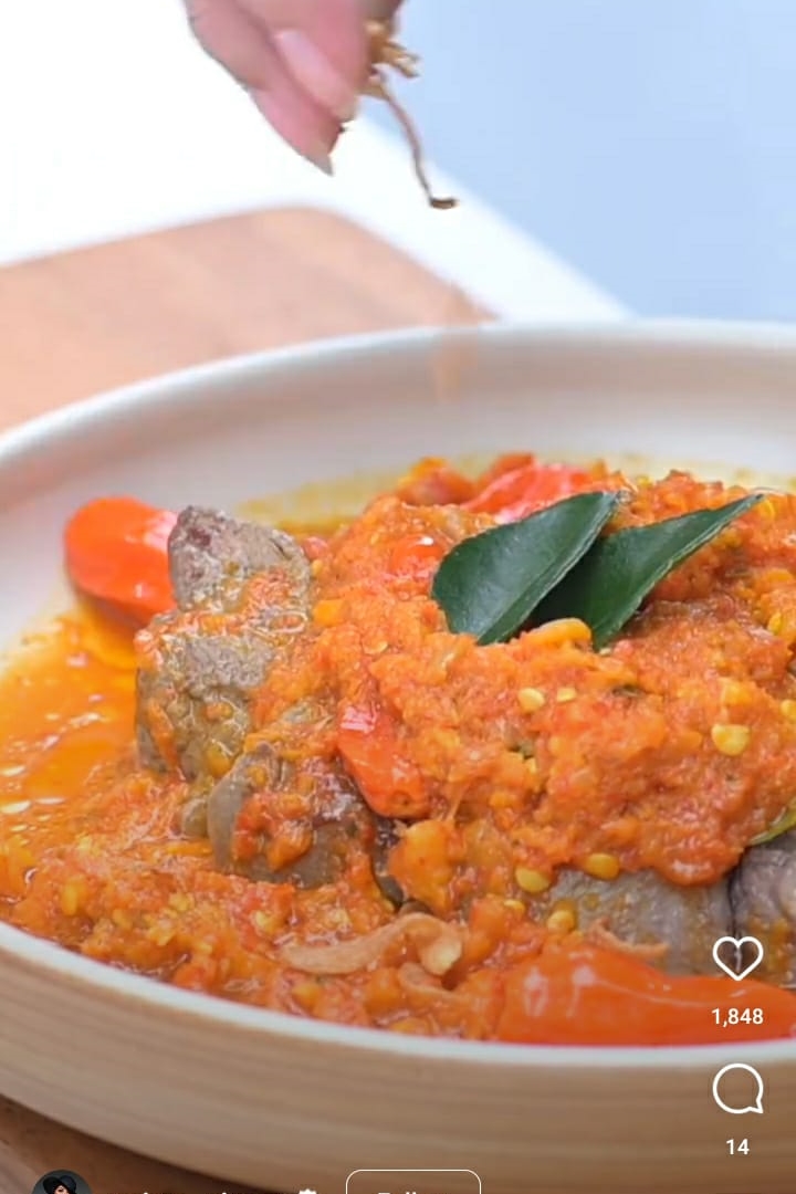 11 Inspirasi lauk ala Meisya Siregar, sederhana khas masakan rumahan