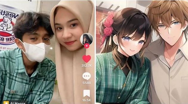 Editan kocak pakai filter anime Berbagai sumber Editan kocak pakai filter anime Berbagai sumber