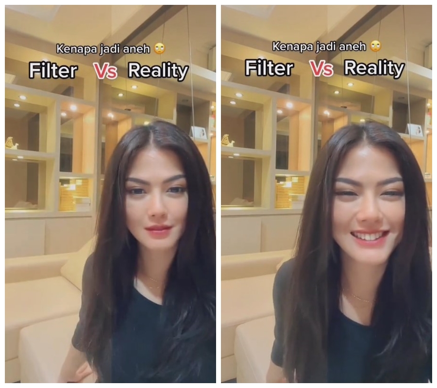 nita gunawan pakai filter © Instagram/@nitagunawan09