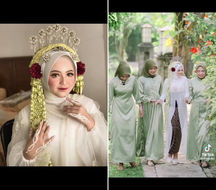 cerita pengantin tak boleh pakai siger © TikTok cerita pengantin tak boleh pakai siger © TikTok