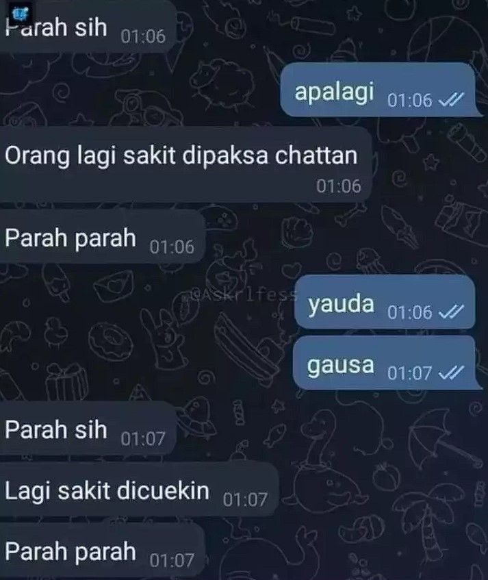 chat lucu nurutin permintaan pacar © berbagai sumber
