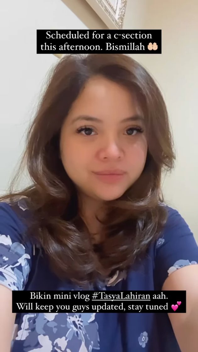 detik-detik tasya kamila jelang persalinan © instagram detik-detik tasya kamila jelang persalinan © instagram