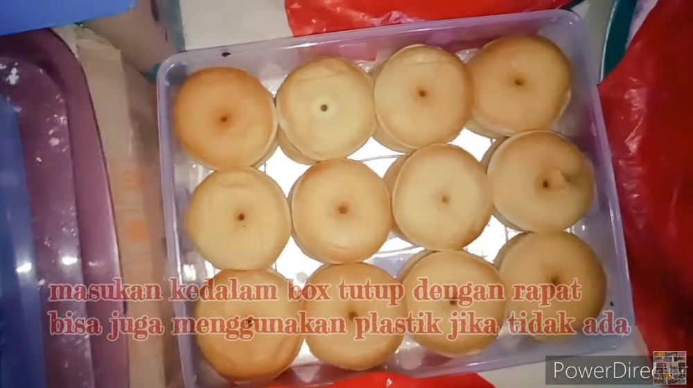 Cara menyimpan donat yang sudah digoreng, tetap empuk dan tak keriput hingga seminggu