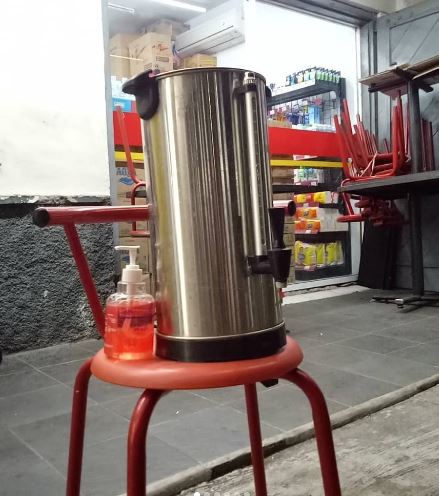 penampakan tempat cuci tangan tak biasa  © 2022 Instagram 