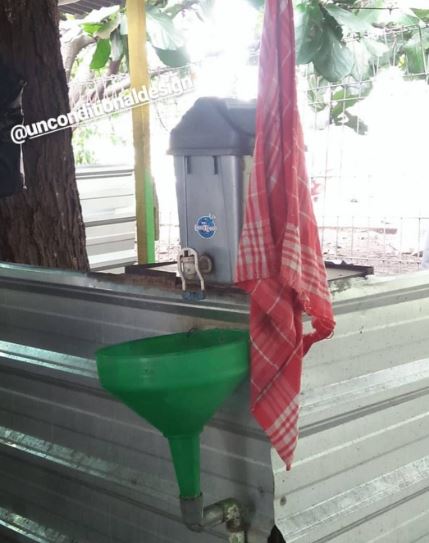 penampakan tempat cuci tangan tak biasa  © 2022 Instagram 